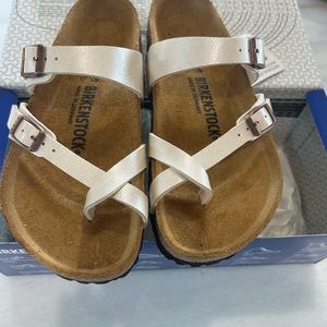 New Birkenstock Mayari - Graceful Pearl White